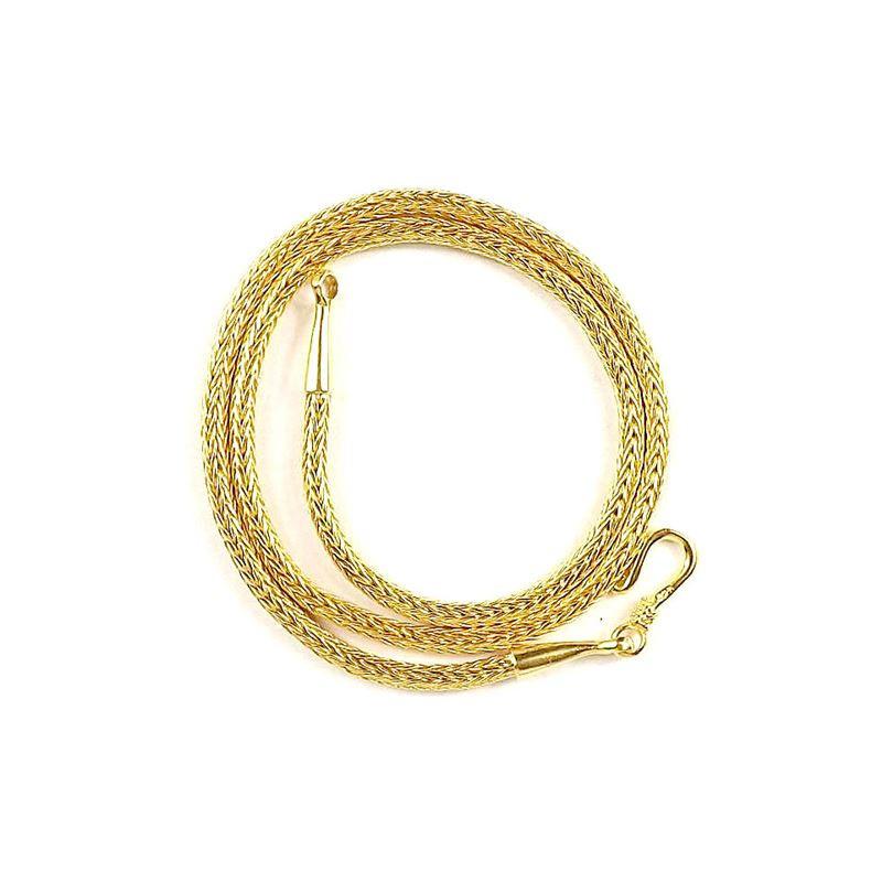 ANGF-1001-S-22" 18K Gold Overlay Chain Jewelry Bali Designs Inc 