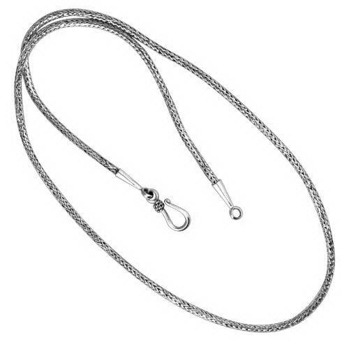 ANSF-1001-S-16" Silver Overlay Chain Jewelry Bali Designs Inc 