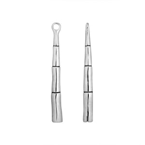 925 Sterling Silver Bamboo Stick Pendant For Wholesale