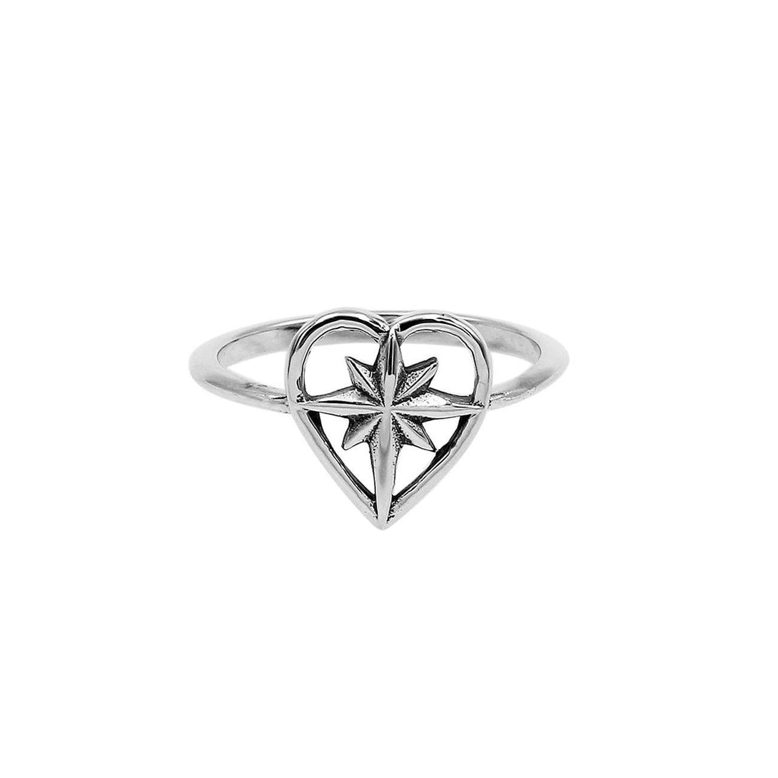AR-6300-S-6" Sterling Silver Beautiful Simple Designer Ring With Plain Silver Jewelry Bali Designs Inc 