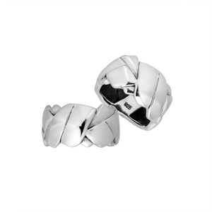 Sterling Silver Simple Design Polished Band Ring For Wholesale Jewelry Buyers.