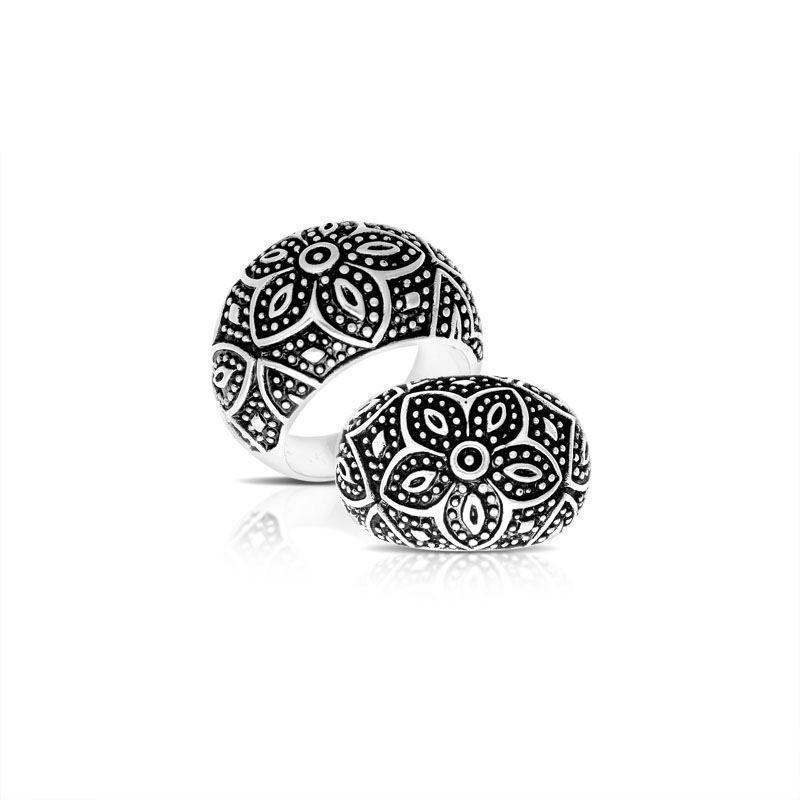 ARSF-6123-S-7" Silver Overlay Ring Jewelry Bali Designs Inc 