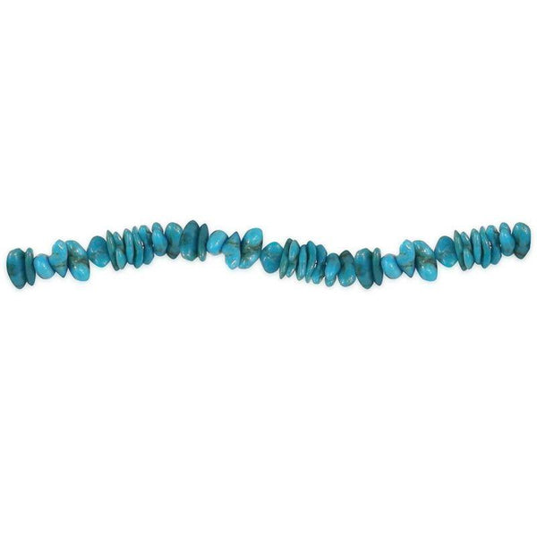 BD-1346-TQ Free Size Chip Turquoise Bead Stand Beads Bali Designs Inc 