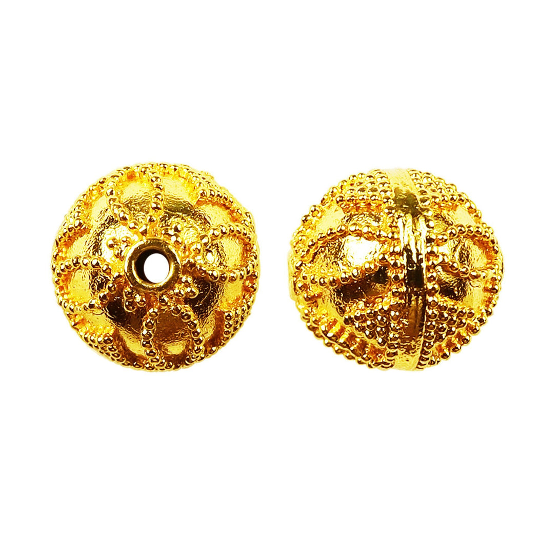 BG-121 18K Gold Overlay Bali Bead Beads Bali Designs Inc 