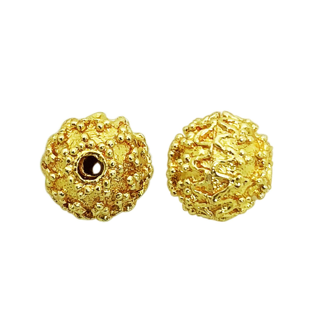 BG-260 18K Gold Overlay Bali Bead Beads Bali Designs Inc 