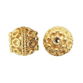 BG-374 18K Gold Overlay Bali Bead Beads Bali Designs Inc 