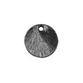 BR-217-6MM Black Rhodium Overlay Round Shape Chip Bead Beads Bali Designs Inc 