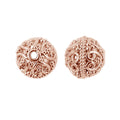 BRG-113 Rose Gold Overlay Bali Bead Beads Bali Designs Inc 