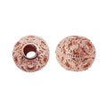 BRG-141 Rose Gold Overlay Bali Bead Beads Bali Designs Inc 