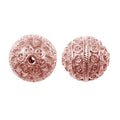 BRG-155 Rose Gold Overlay Bali Bead Beads Bali Designs Inc 