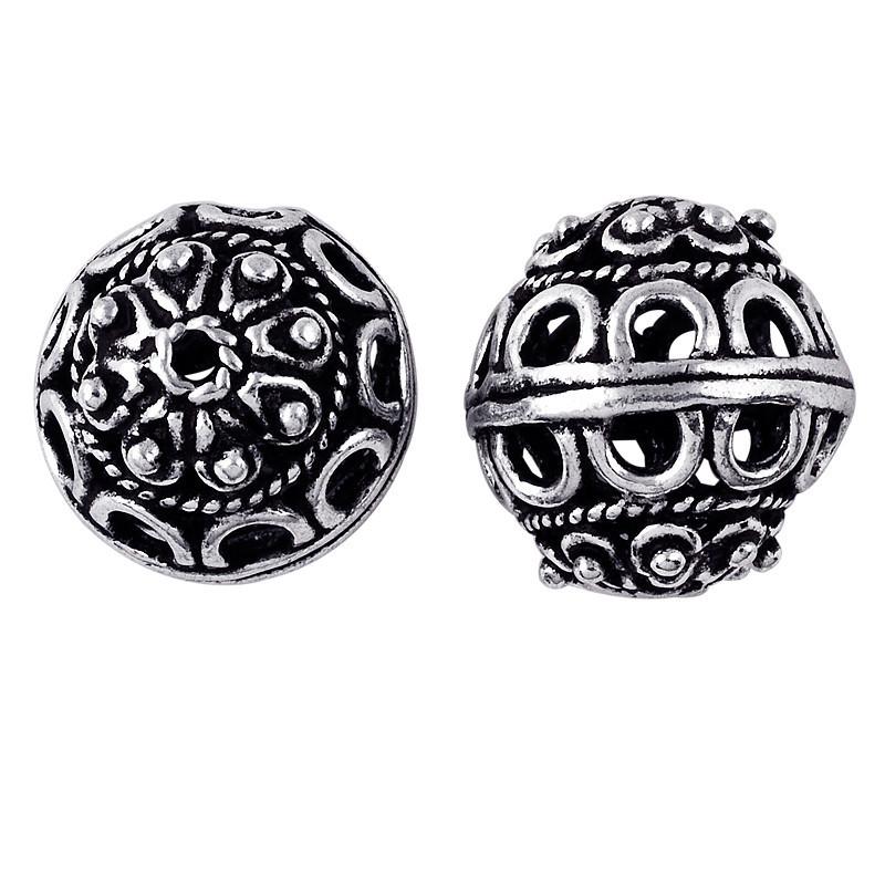 BSF-100 Silver Overlay Bali Bead Beads Bali Designs Inc 