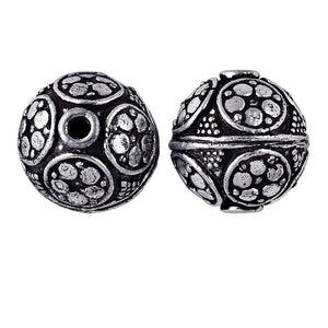 BSF-110 Silver Overlay Bali Bead Beads Bali Designs Inc 