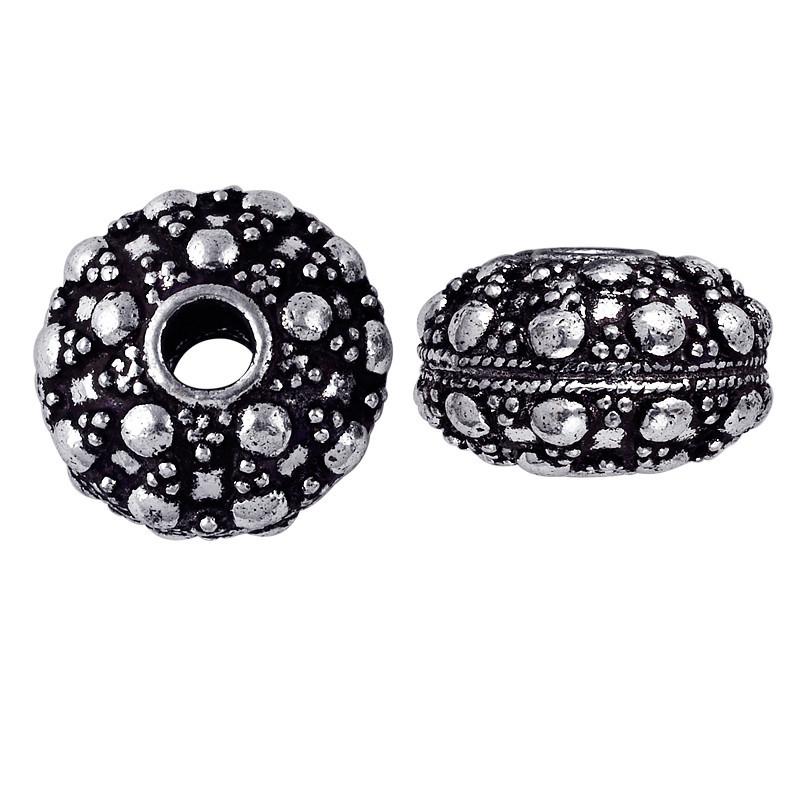 BSF-111 Silver Overlay Bali Bead Beads Bali Designs Inc 