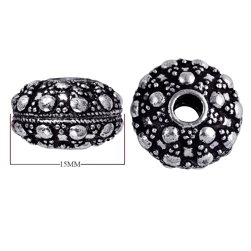 BSF-111 Silver Overlay Bali Bead Beads Bali Designs Inc 