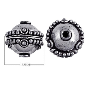 BSF-115 Silver Overlay Bali Bead Beads Bali Designs Inc 