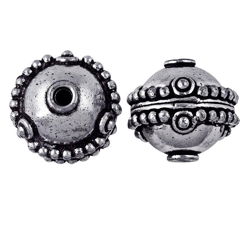 BSF-115 Silver Overlay Bali Bead Beads Bali Designs Inc 