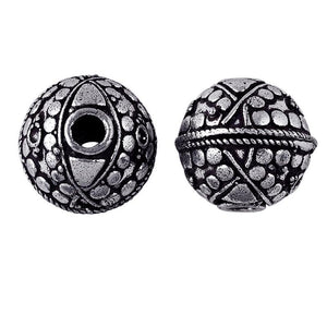 BSF-116 Silver Overlay Bali Bead Beads Bali Designs Inc 