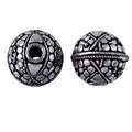 BSF-116 Silver Overlay Bali Bead Beads Bali Designs Inc 