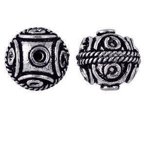 BSF-118 Silver Overlay Bali Bead Beads Bali Designs Inc 