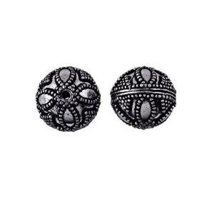 BSF-121 Silver Overlay Bali Bead Beads Bali Designs Inc 