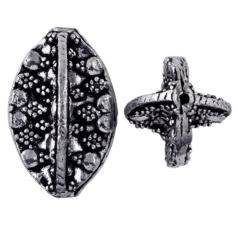 BSF-124 Silver Overlay Bali Bead Beads Bali Designs Inc 