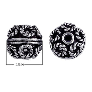 BSF-128 Silver Overlay Bali Bead Beads Bali Designs Inc 