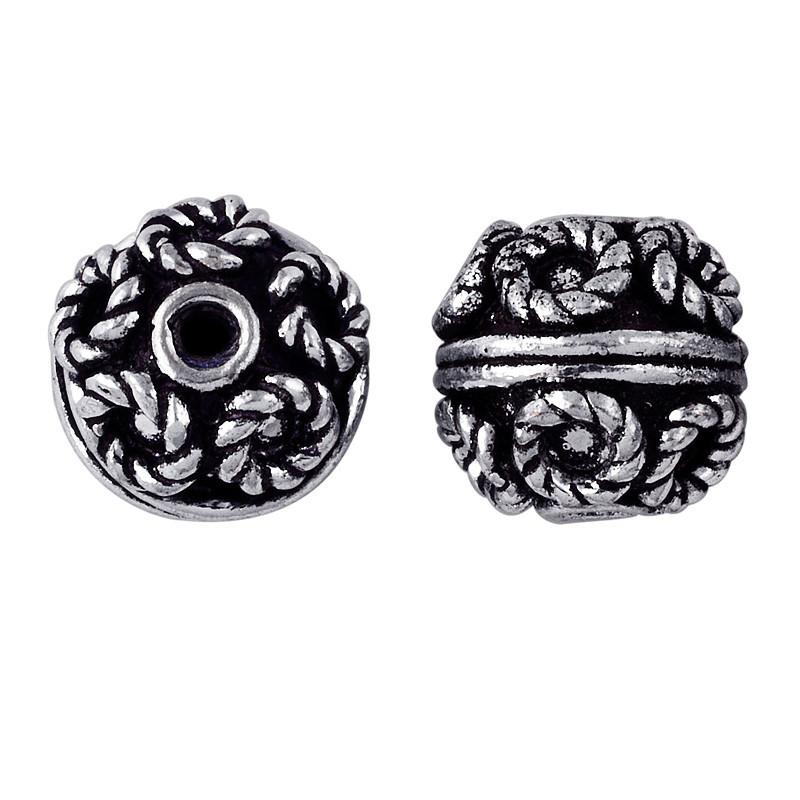 BSF-128 Silver Overlay Bali Bead Beads Bali Designs Inc 
