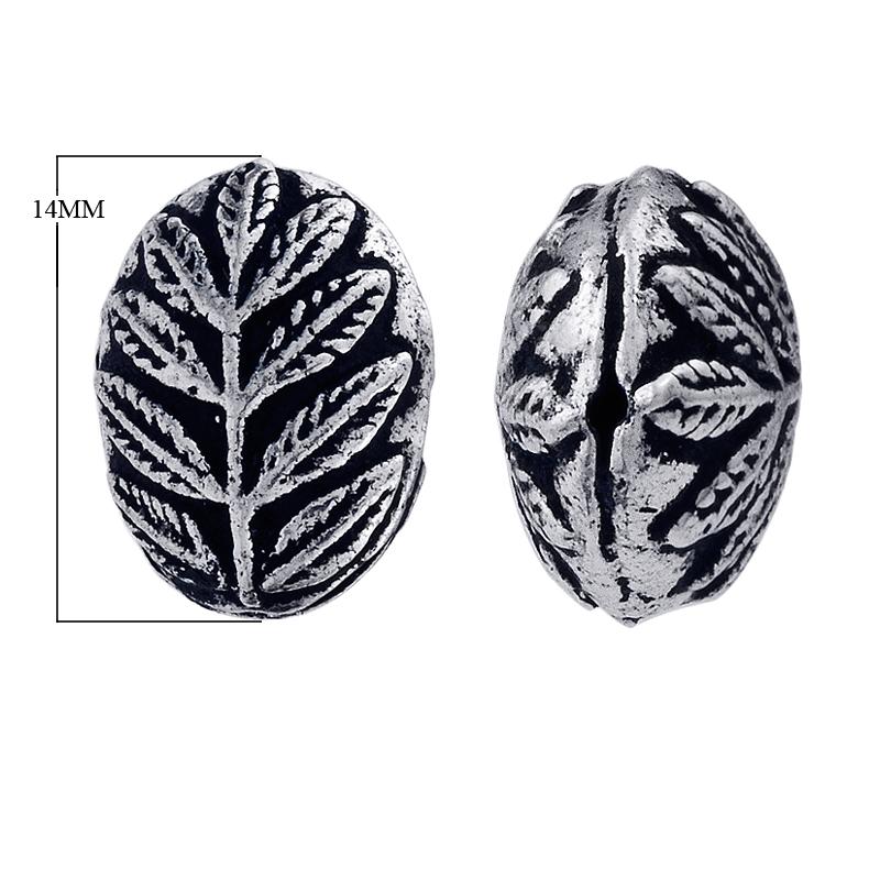 BSF-129 Silver Overlay Bali Bead Beads Bali Designs Inc 