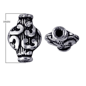BSF-130 Silver Overlay Motif Bead Beads Bali Designs Inc 
