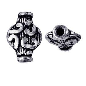 BSF-130 Silver Overlay Motif Bead Beads Bali Designs Inc 