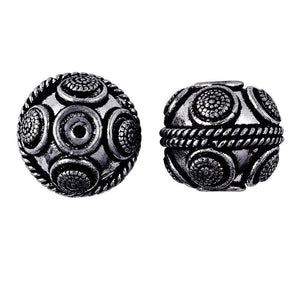 BSF-132 Silver Overlay Bali Bead Beads Bali Designs Inc 
