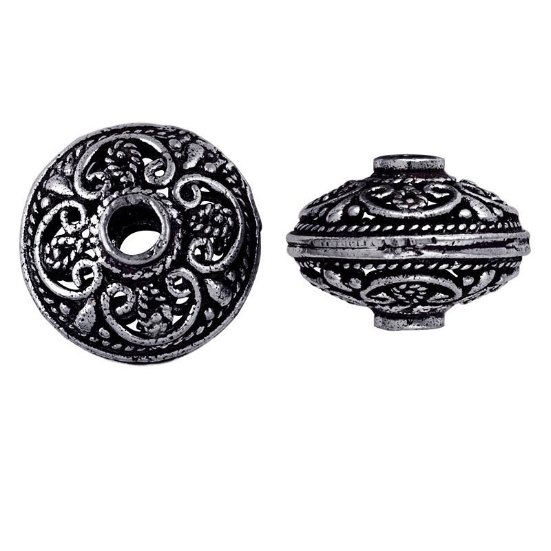 BSF-133 Silver Overlay Bali Bead Beads Bali Designs Inc 