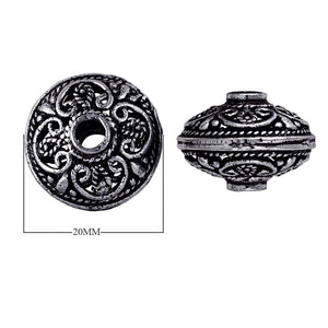 BSF-133 Silver Overlay Bali Bead Beads Bali Designs Inc 