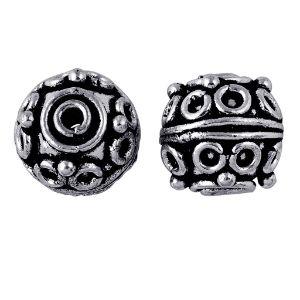 BSF-135 Silver Overlay Bali Bead Beads Bali Designs Inc 
