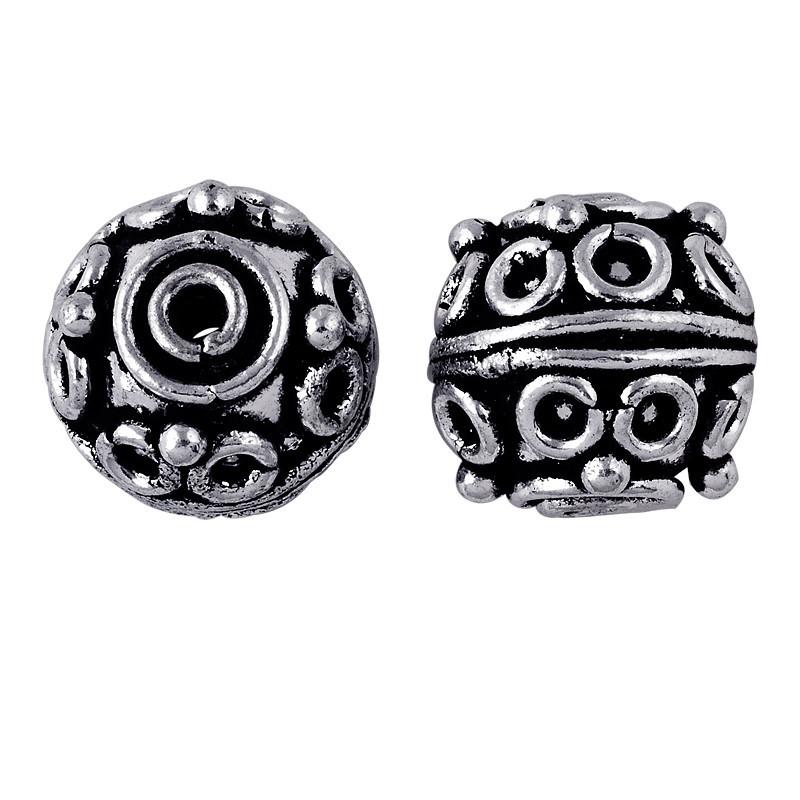 BSF-135 Silver Overlay Bali Bead Beads Bali Designs Inc 