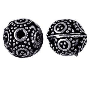 BSF-138 Silver Overlay Bali Bead Beads Bali Designs Inc 