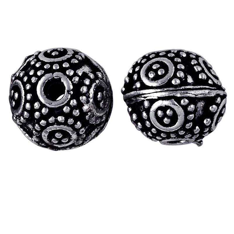 BSF-138 Silver Overlay Bali Bead Beads Bali Designs Inc 
