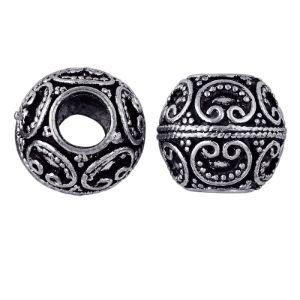 BSF-140 Silver Overlay Bali Bead Beads Bali Designs Inc 
