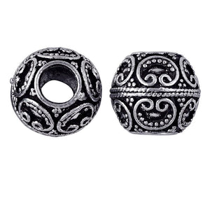 BSF-140 Silver Overlay Bali Bead Beads Bali Designs Inc 