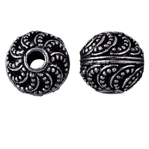 BSF-146 Silver Overlay Bali Bead Beads Bali Designs Inc 
