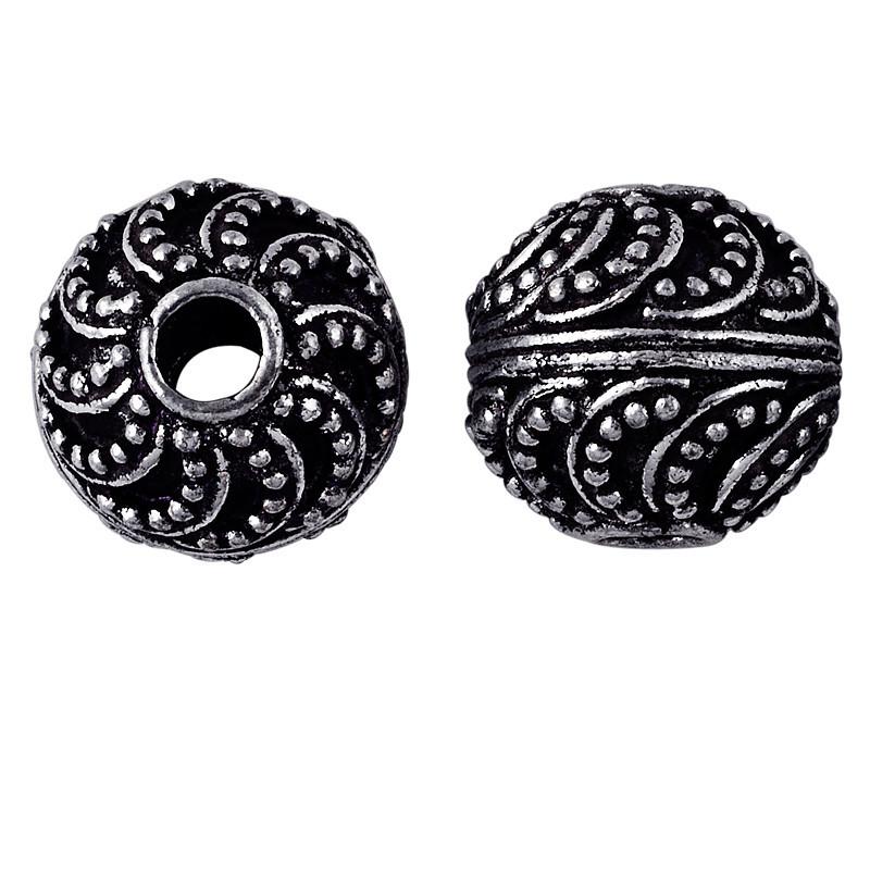 BSF-146 Silver Overlay Bali Bead Beads Bali Designs Inc 