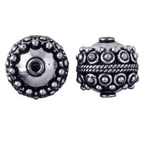 BSF-148 Silver Overlay Bali Bead Beads Bali Designs Inc 