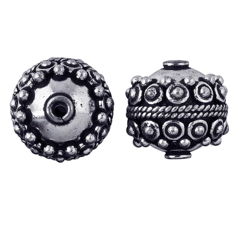BSF-148 Silver Overlay Bali Bead Beads Bali Designs Inc 