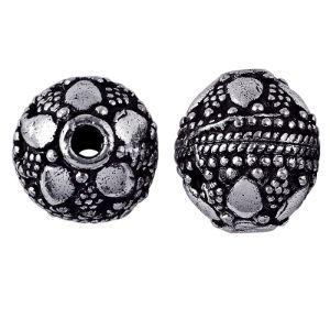 BSF-150 Silver Overlay Bali Bead Beads Bali Designs Inc 