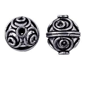 BSF-151 Silver Overlay Bali Bead Beads Bali Designs Inc 