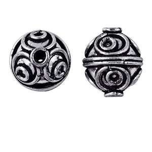BSF-151 Silver Overlay Bali Bead Beads Bali Designs Inc 