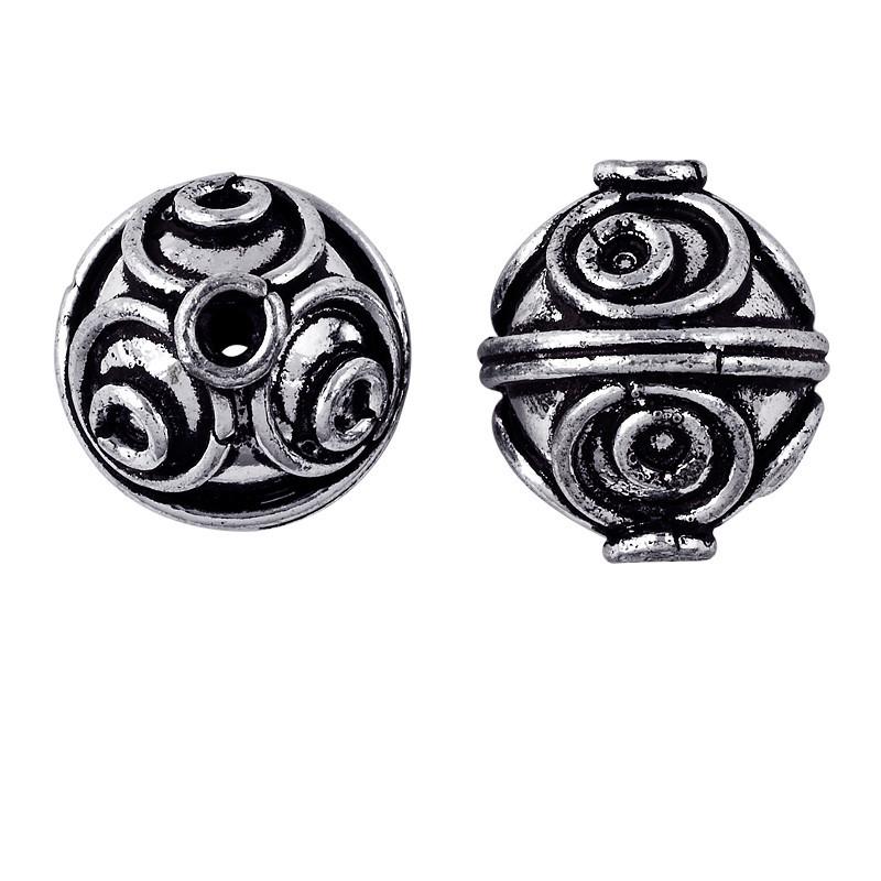 BSF-151 Silver Overlay Bali Bead Beads Bali Designs Inc 