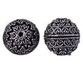 BSF-155 Silver Overlay Bali Bead Beads Bali Designs Inc 
