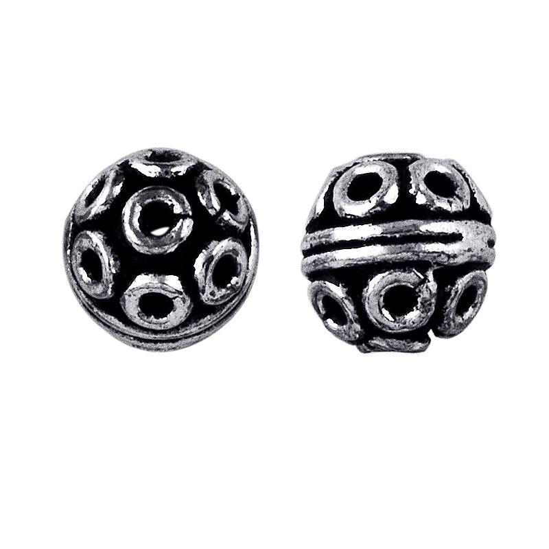 BSF-161 Silver Overlay Bali Bead Beads Bali Designs Inc 