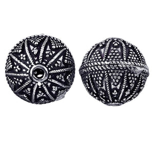 BSF-162 Silver Overlay Bali Bead Beads Bali Designs Inc 